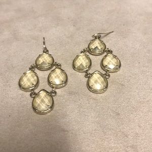 Kendra Scott gold earrings